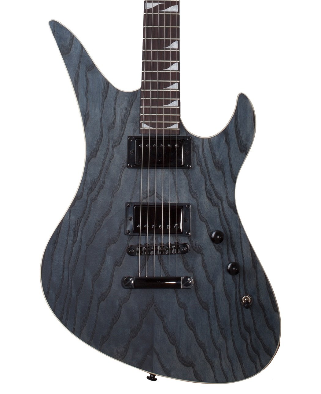 Schecter Avenger Standard Electric Guitar in Charcoal Satin